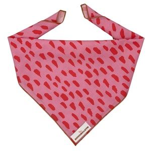 Pink Brushstroke Dog Bandana